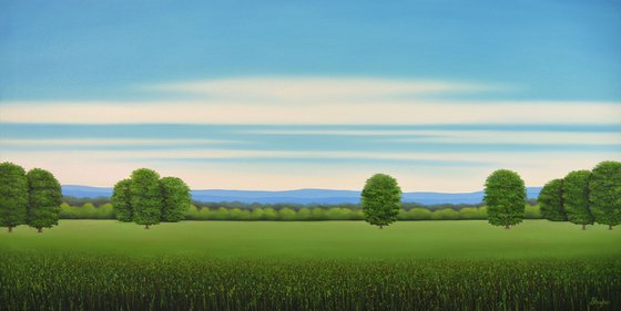 Peaceful Day - Blue Sky