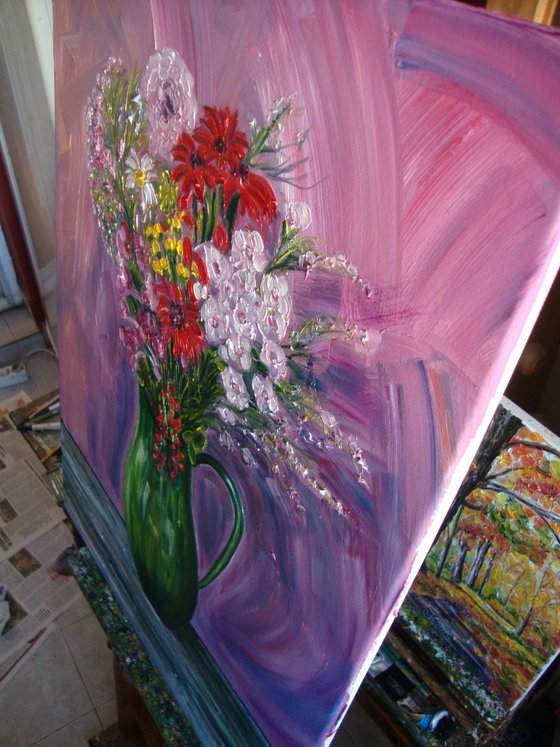 Purple bouquet