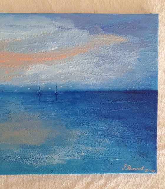Summer Dream, 70x30, ready to hang