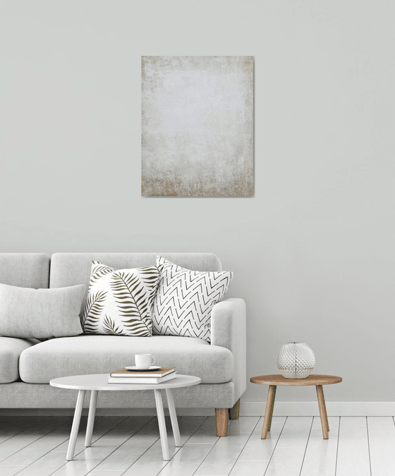 White Field 230102, minimalist white texture abstract