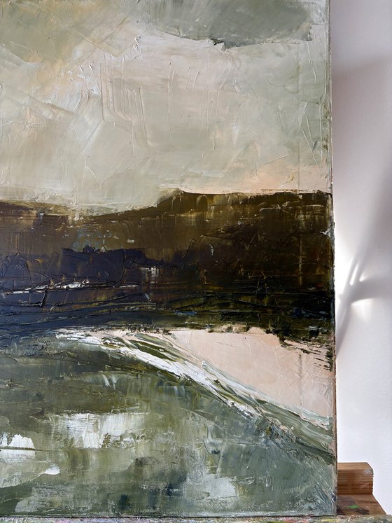 Abstract beach landscape