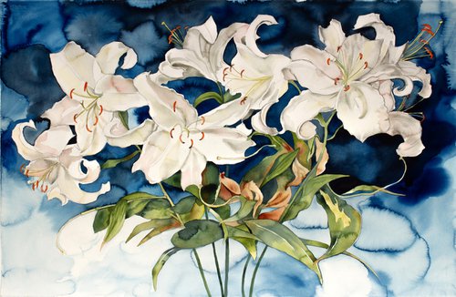 Lily Bouquet by Elizabeth Becker