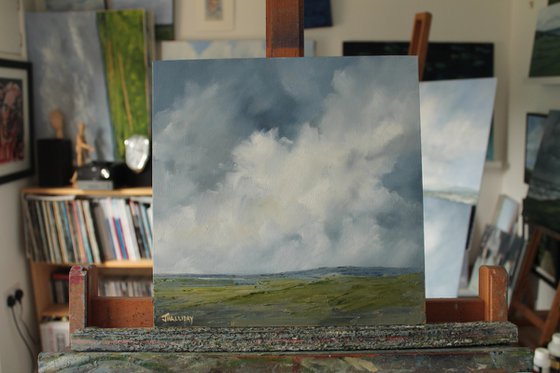 Billowing Cloud, Irish Landscape