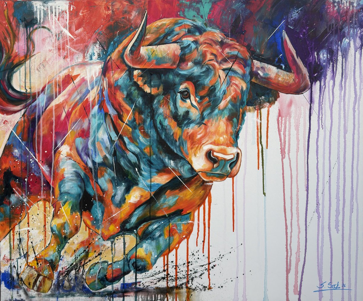 Mithras By Sabrina Seck, 47 X 39, Artwork For Sale On Artfinder