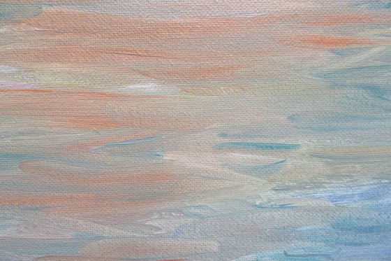 Abstract Seascape Sunset