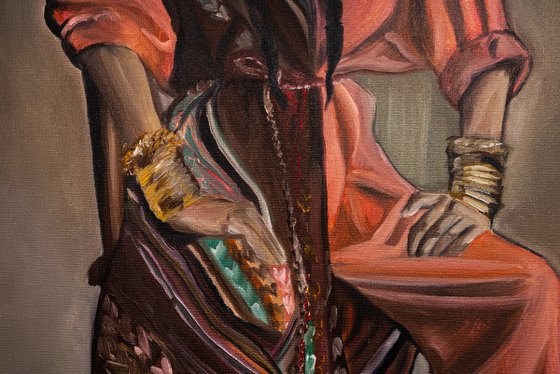 Portrait of an Andean Woman