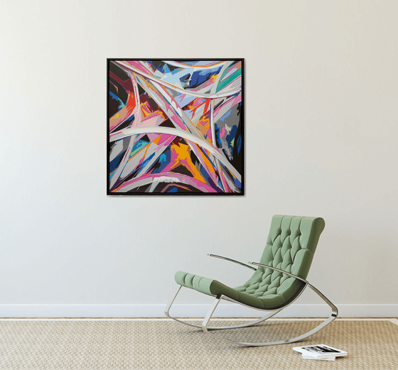 ALWAYS AND EVERYWHERE, NO. 3 | ORIGINAL PAINTING ACRYLIC CANVAS