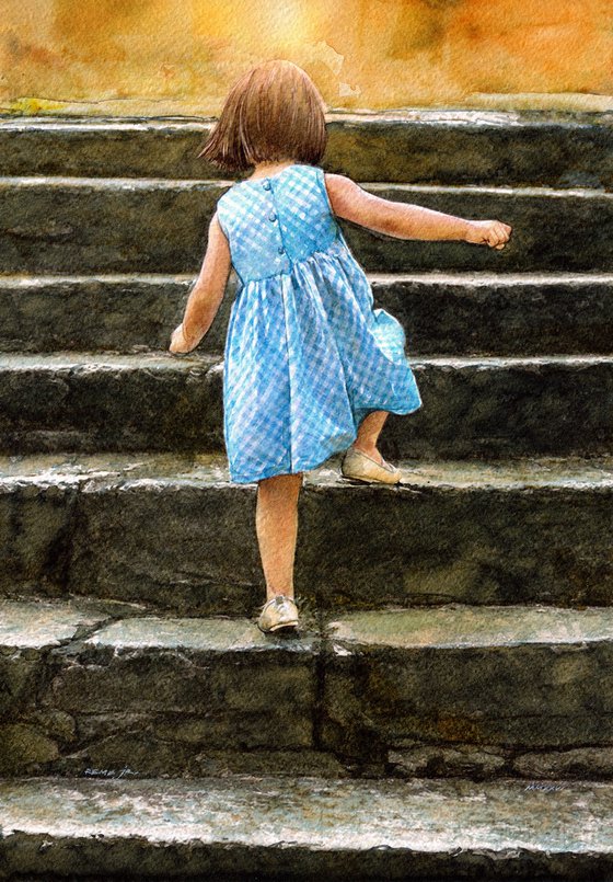 Steep stairs of life