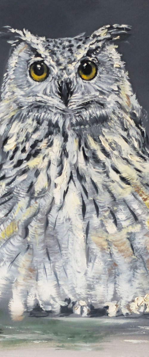 Owl Patriсia by Valeriia Radziievska