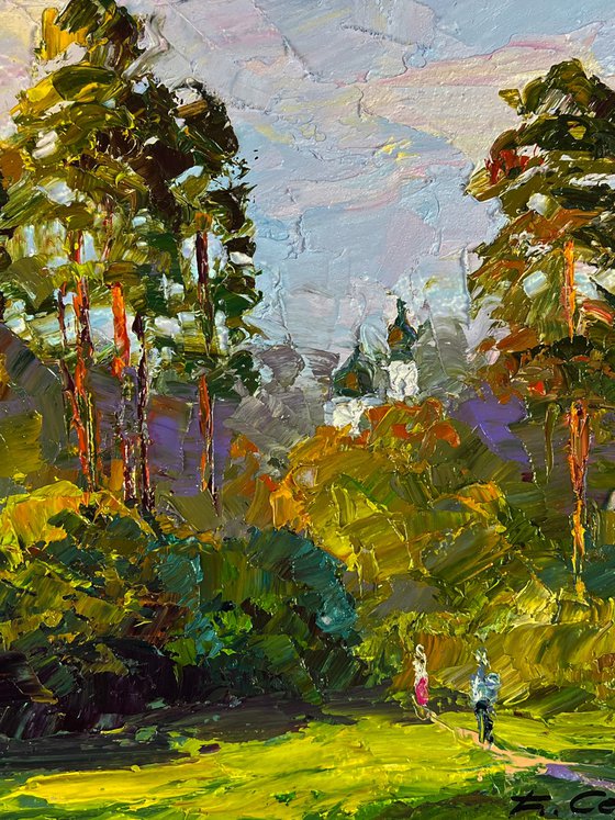 Forest Path to the City