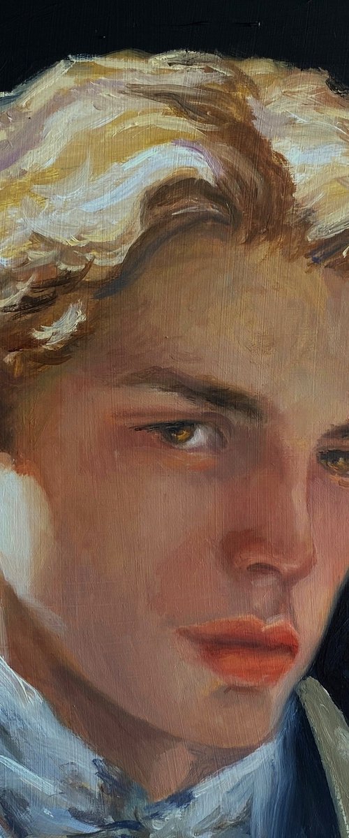 Blond Young Edwardian Man by Jackie Smith