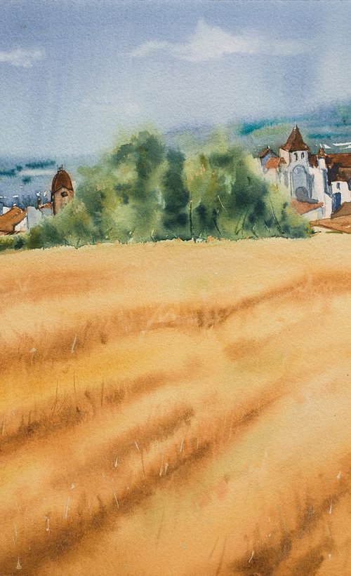 August in French village by Sasha Romm