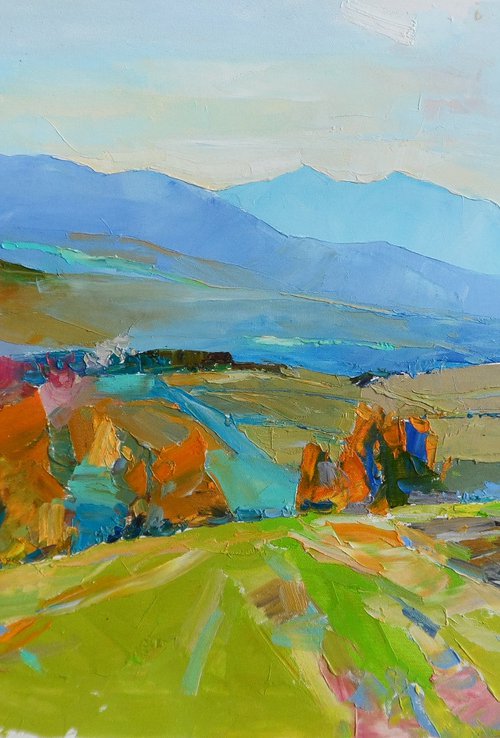 " Mountains " by Yehor Dulin