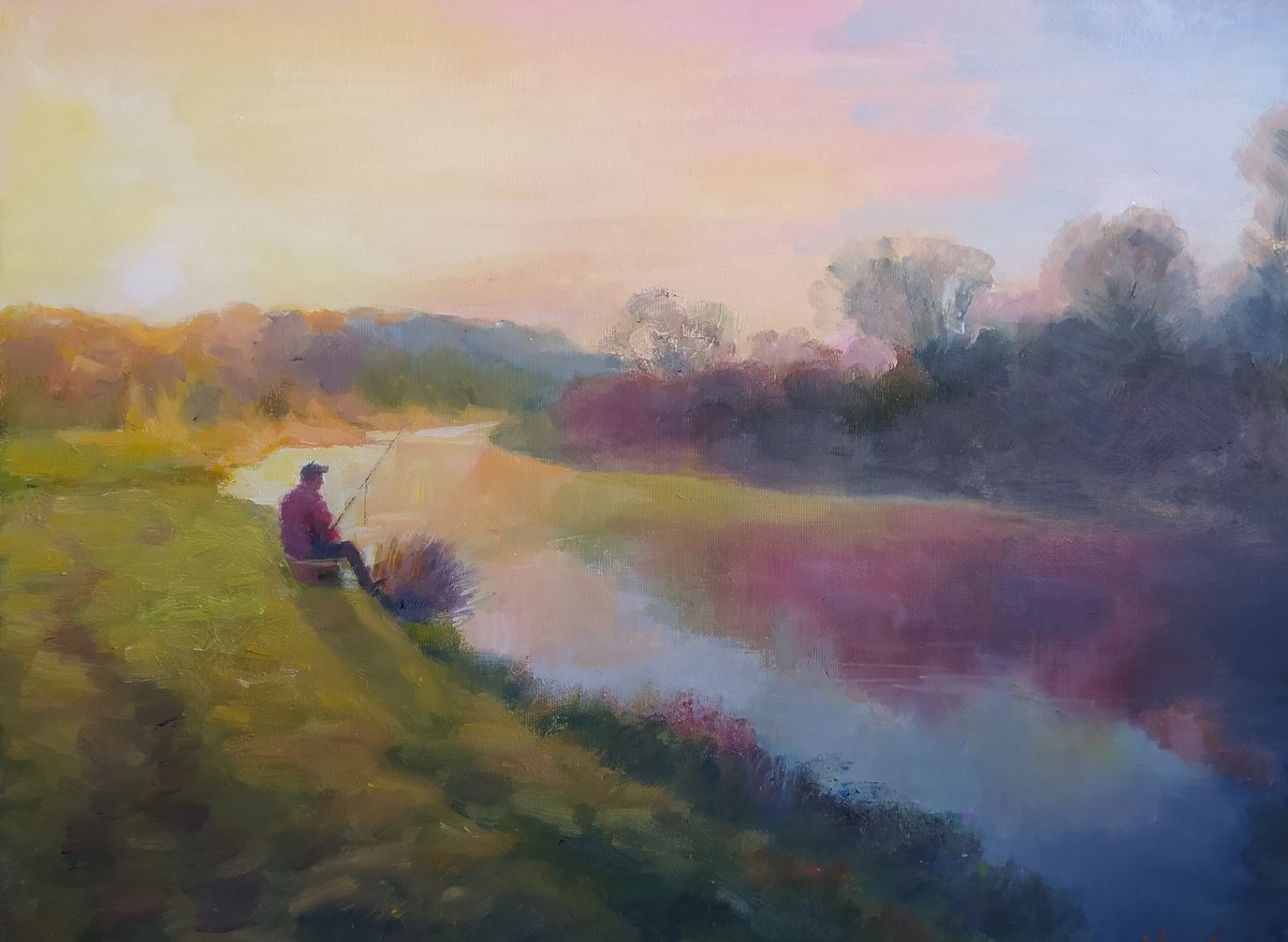 Beautiful Morning By Valentina Andrukhova, 20 X 16, Artwork For Sale On Artfinder
