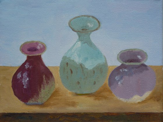 Three Small Vases 2