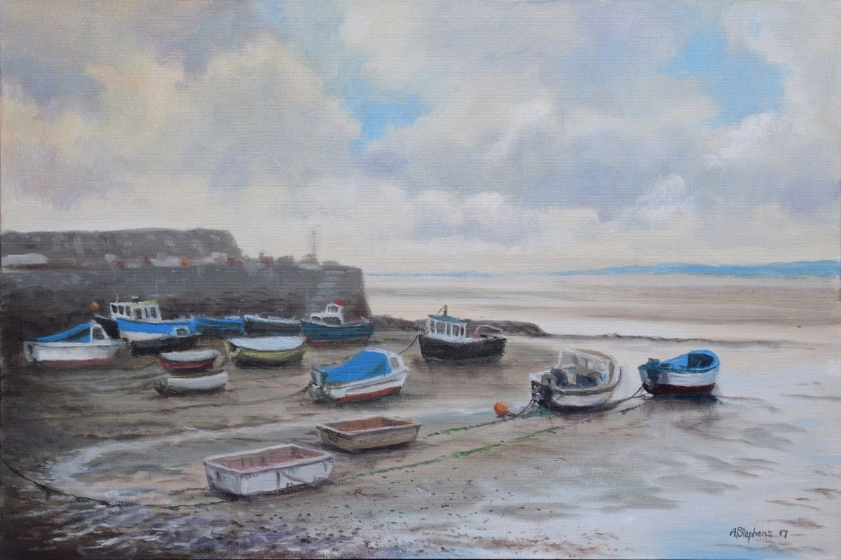 Pettycur Harbour by Alan Stephens