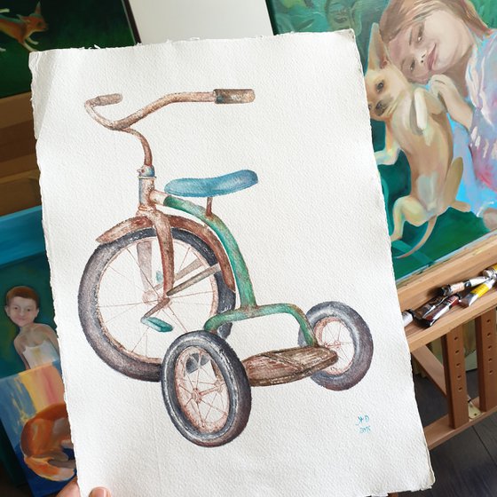 Nostalgie series - Tricycle