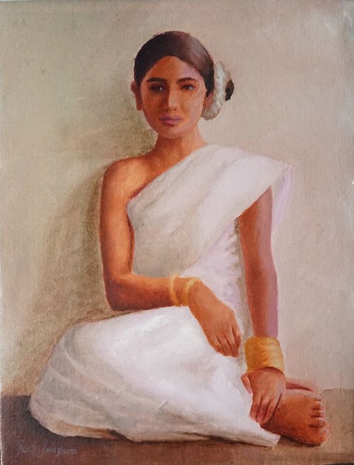 Tribal woman by Ramya Sadasivam