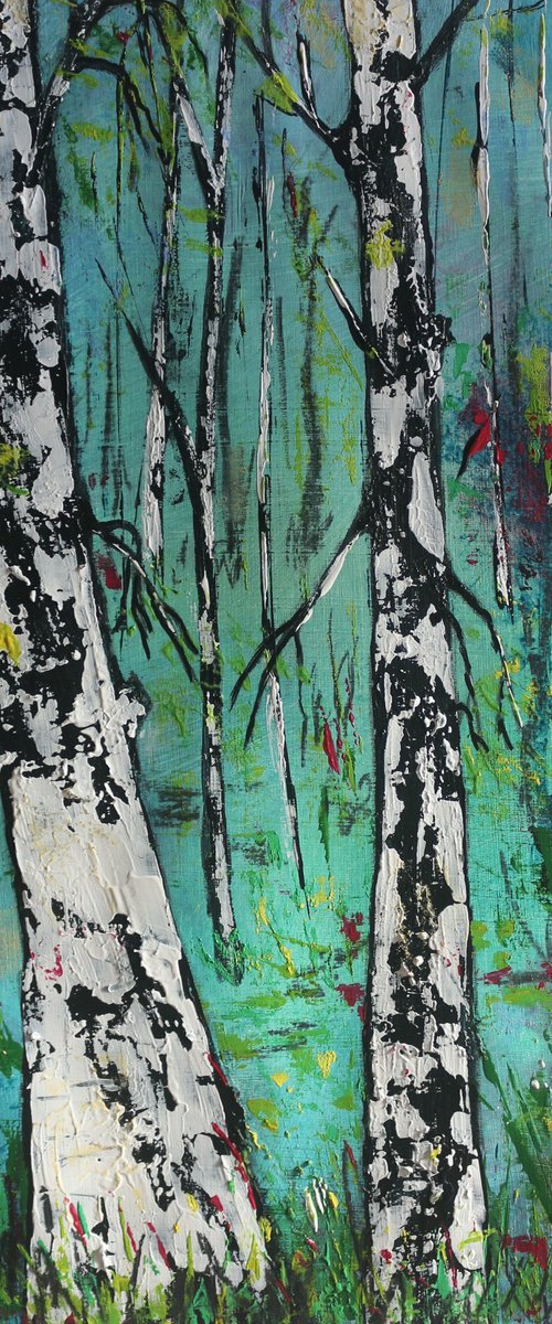 Silver Birch by Galina Zimmatore