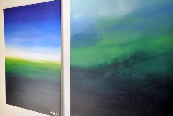 THE GOSTS OF THE FOREST (diptych)