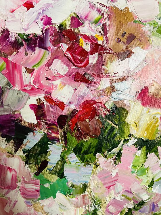 Pink peonies