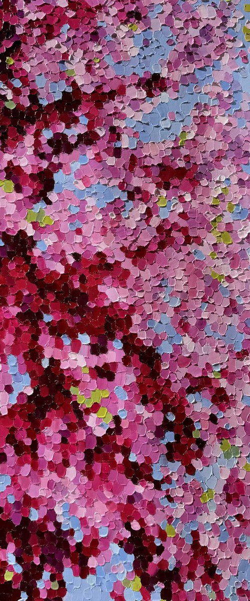 Lush tree of light by Ulyana Korol