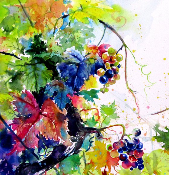 Lovely autumn - grapes