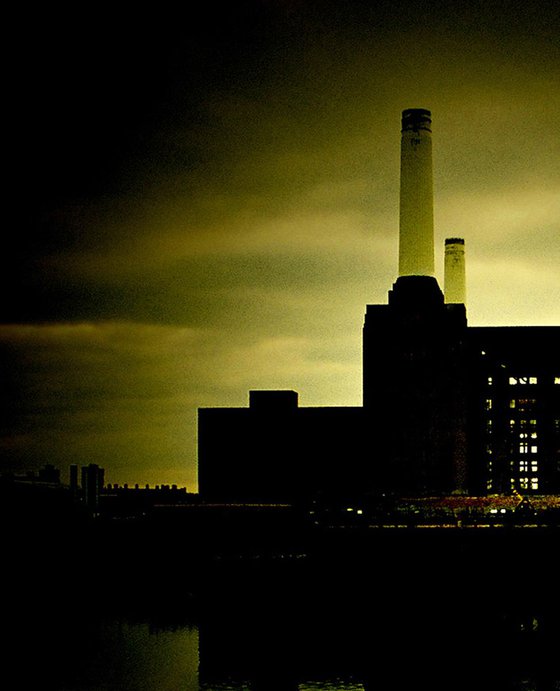 BATTERSEA DUSK: London(Limited edition  1/20) 15"X12"