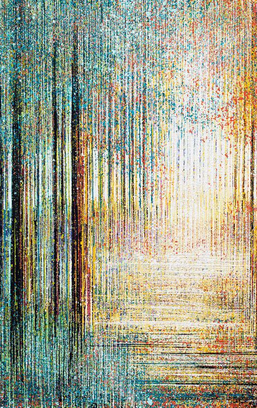 Bright Light In The Forest by Marc Todd