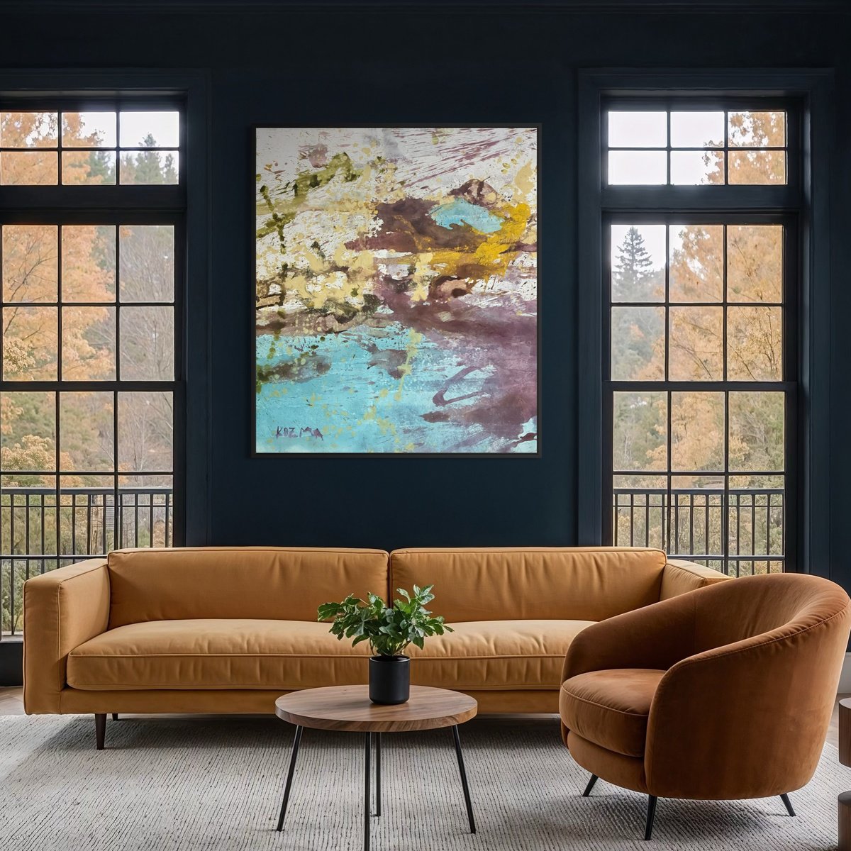 Deep Waters By Paolo Kozma, 53 X 61, Artwork For Sale On Artfinder