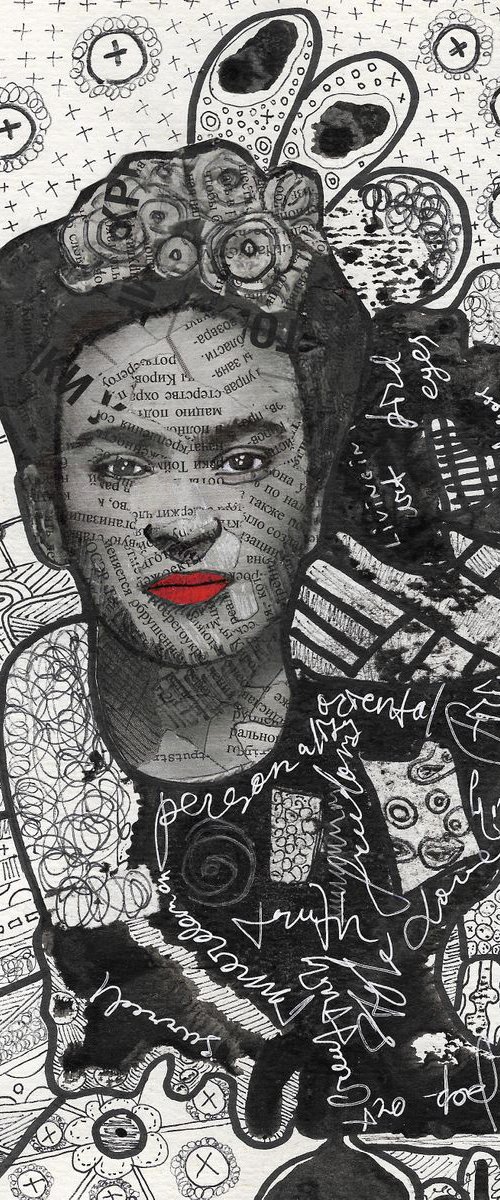 Portrait of Frida # 14 by Pavel Kuragin