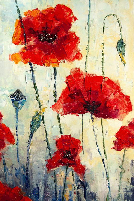 Happy summer , poppies