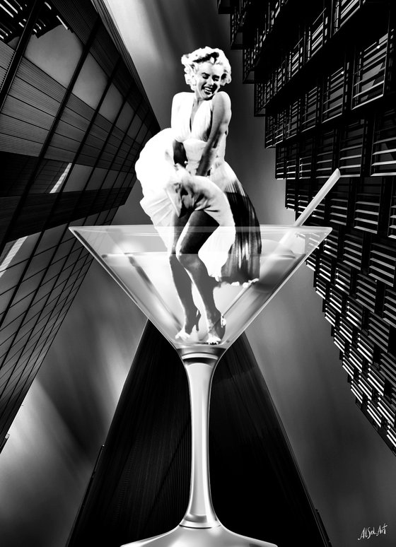 Marilyn in the Glass