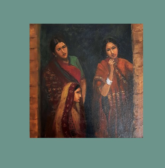Three Rustic Women of India