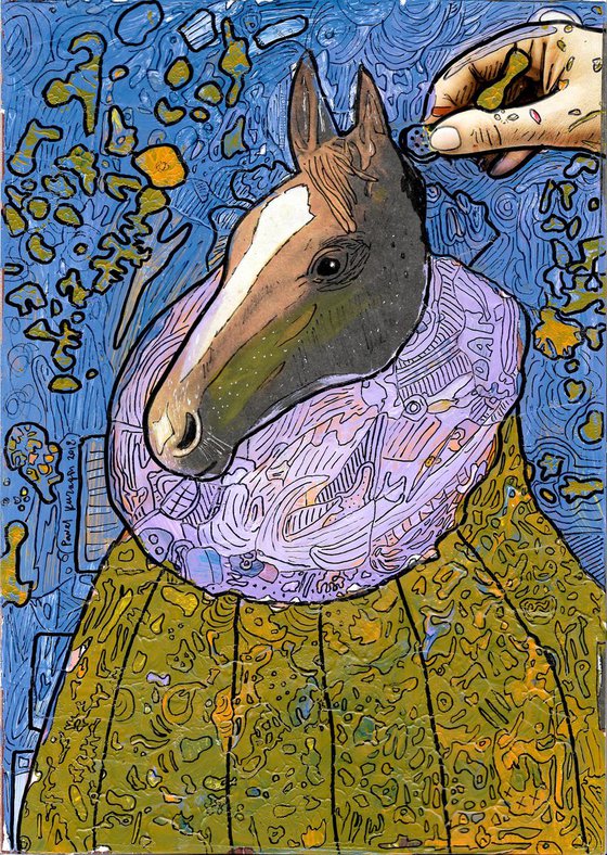 Aristocratic horse