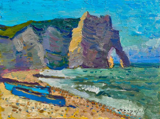 Normandy Etretat Etude 6