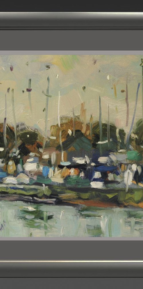 Boats at Birdham #2 by Andre Pallat