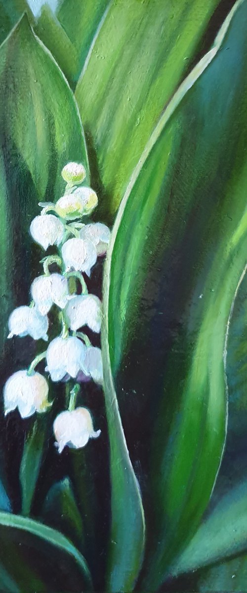 Gentle lily of the valley. by Anna Bessonova (Kotelnik)
