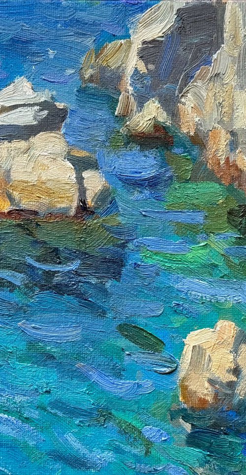 Emerald Waters of Costa Brava by Nataliia Nosyk
