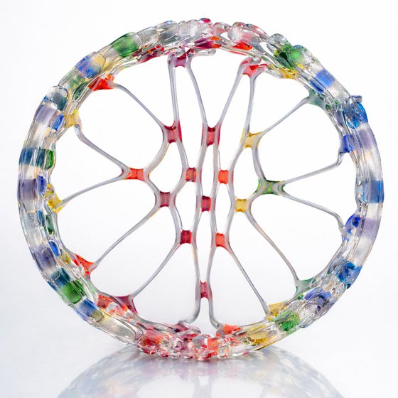 Confetti Fused Glass Bowl