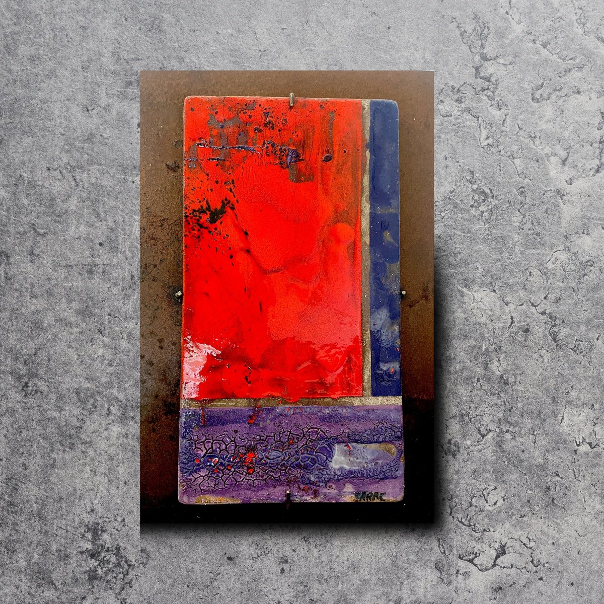 Abstract Sculpture By Mauro Carac, 16 X 20", Pursuit Of Harmony 2, Original Artwork