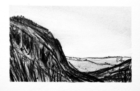 Scotland saddle hillside