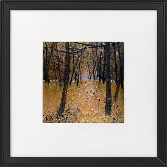 Seasons - Autumn Colours framed