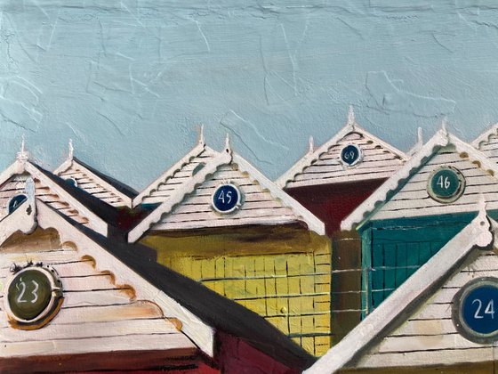 Seaside Beach Huts, Essex