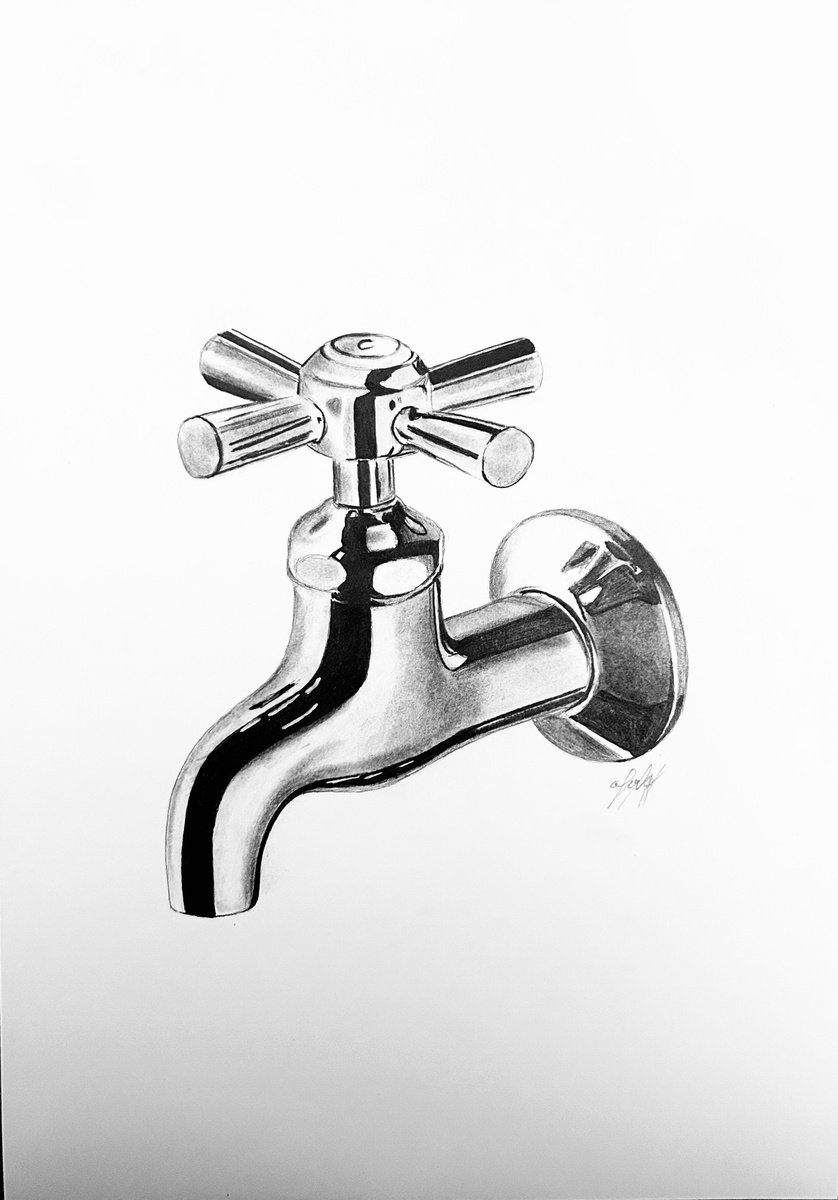 Photorealistic Pencil Drawing , Tap By Amelia Taylor, 8 X 12, Artwork For Sale On Artfinder