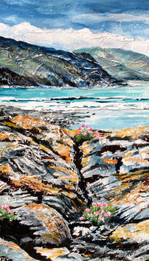 Niarbyl Rocks - Isle of Man by Max Aitken