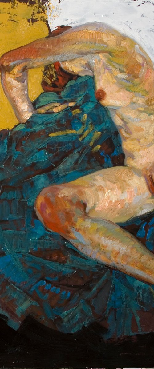 nude (Egon Schiele inspired) by Olivier Payeur