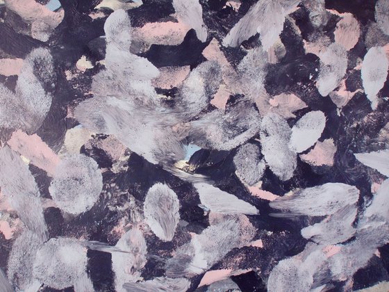 Spotty Pop Painting - 110 x 80 cm 06