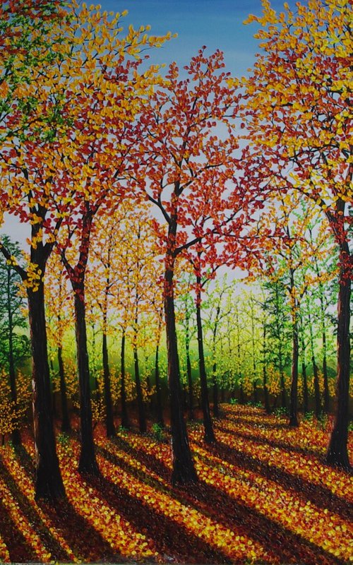 Vibrant Autumn by Hazel Thomson