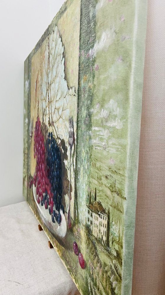 Large Grape still life